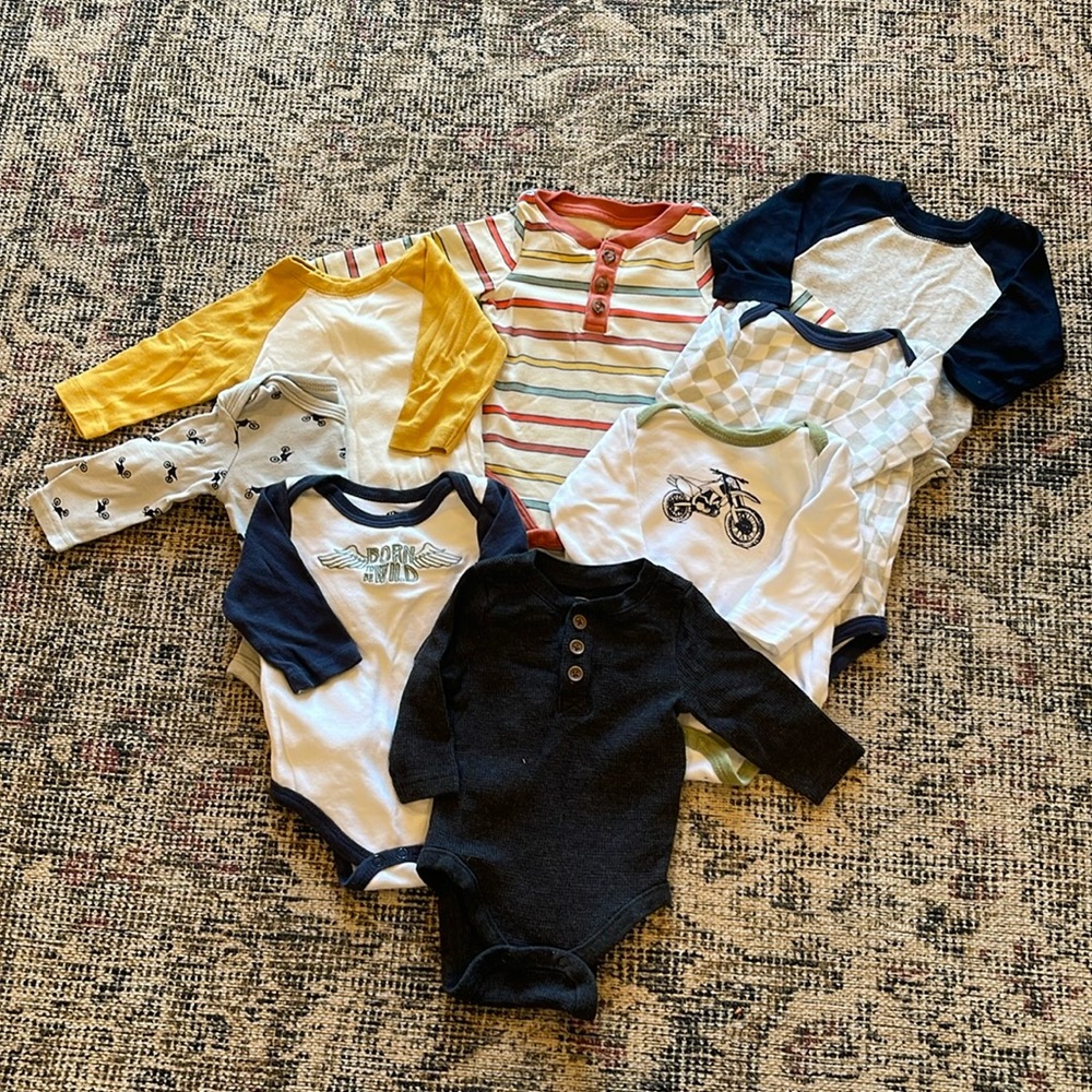 Bundle of Boys Onesies | 0-3M